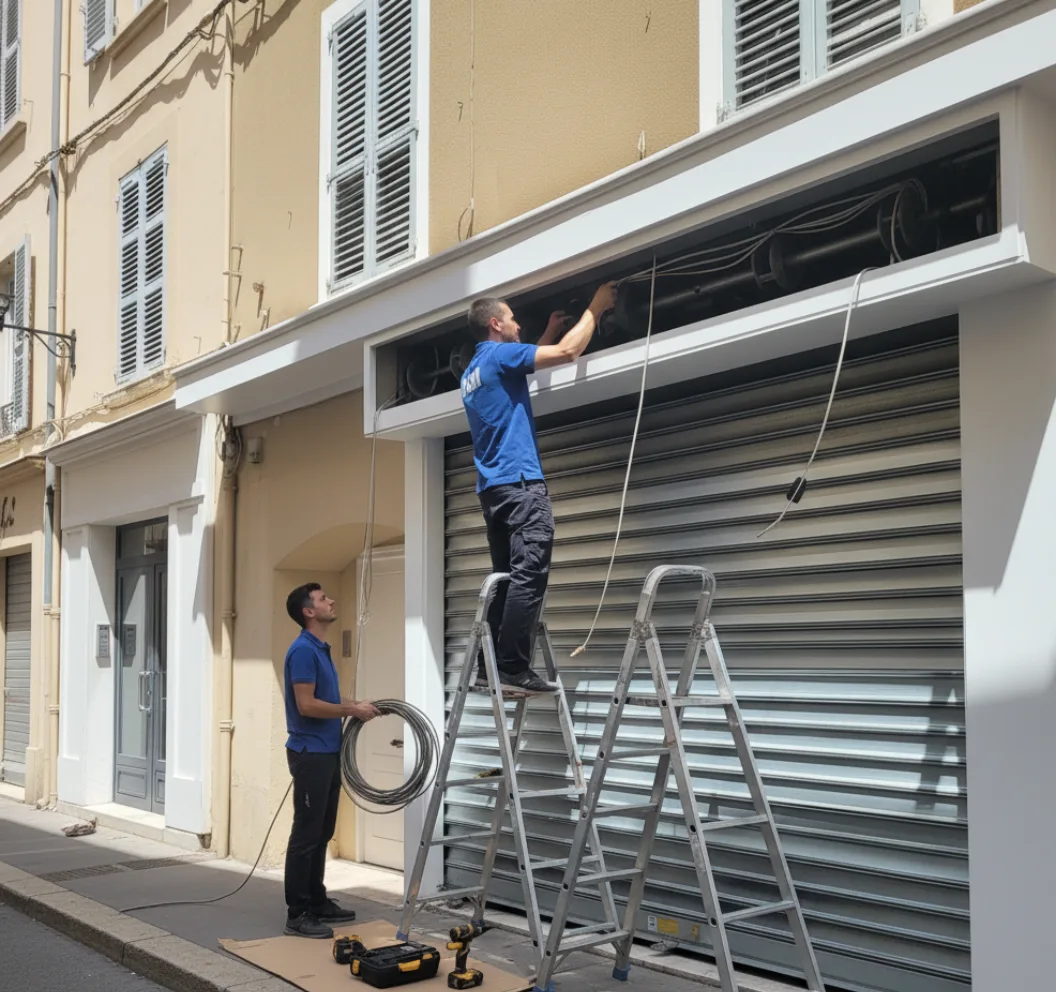 Motorisation rideau metallique Les Milles Motorisation rideau metallique Les Milles